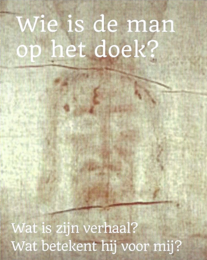 Flyer tentoonstelling Lijkwade van Turijn 