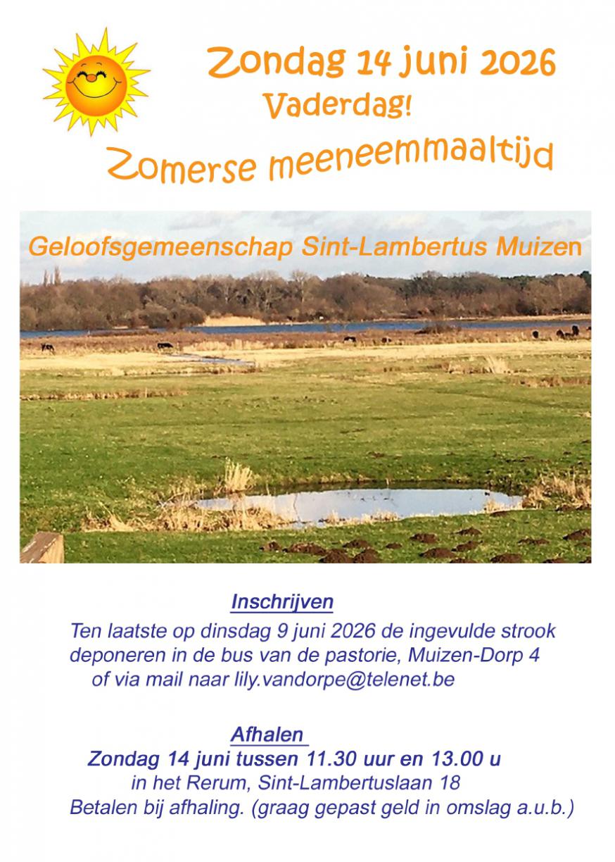 Zomerse maaltijd 