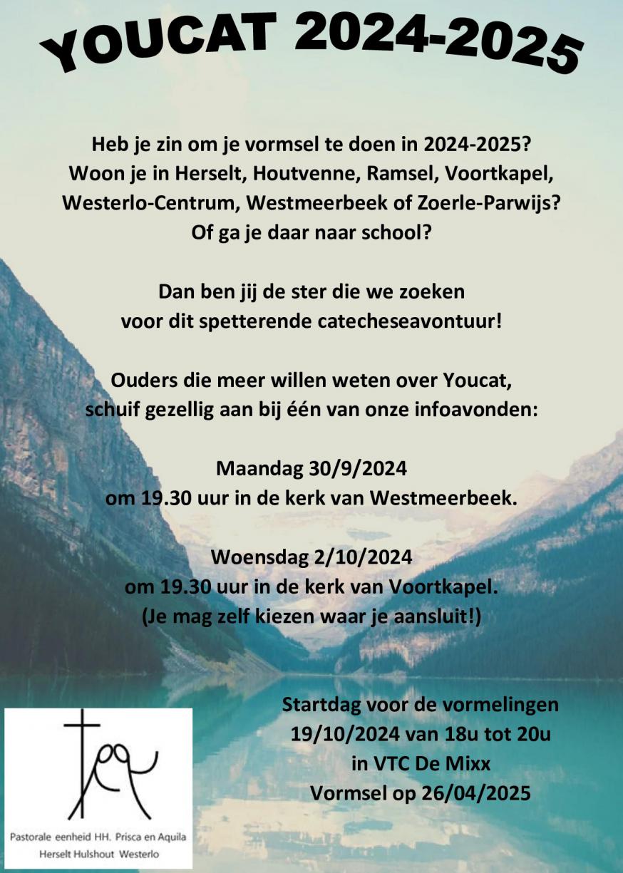 Flyer Youcat 2024 2025 