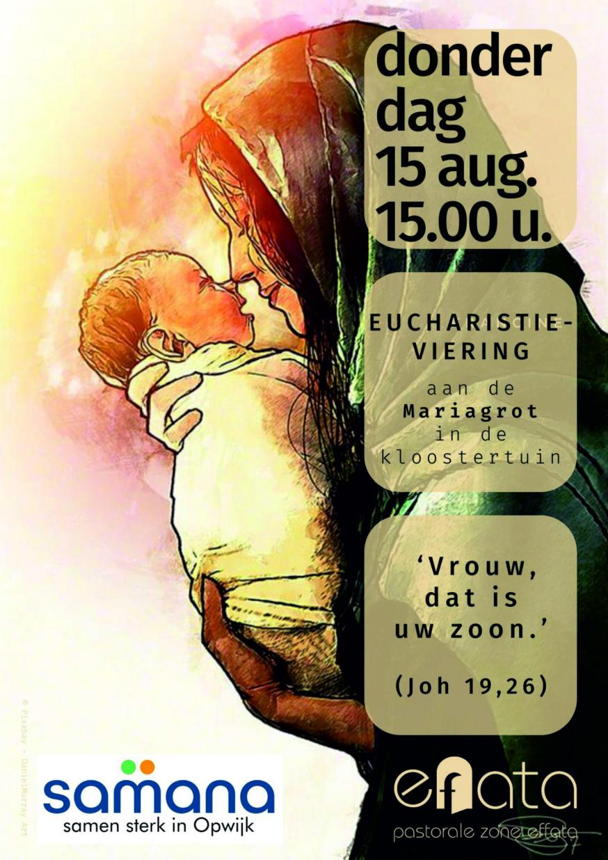 Eucharistieviering Aan De Mariagrot Klooster Opwijk. | Kerknet