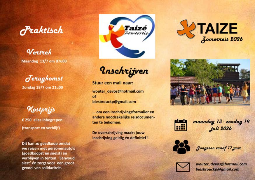 Taizé zomerreis 