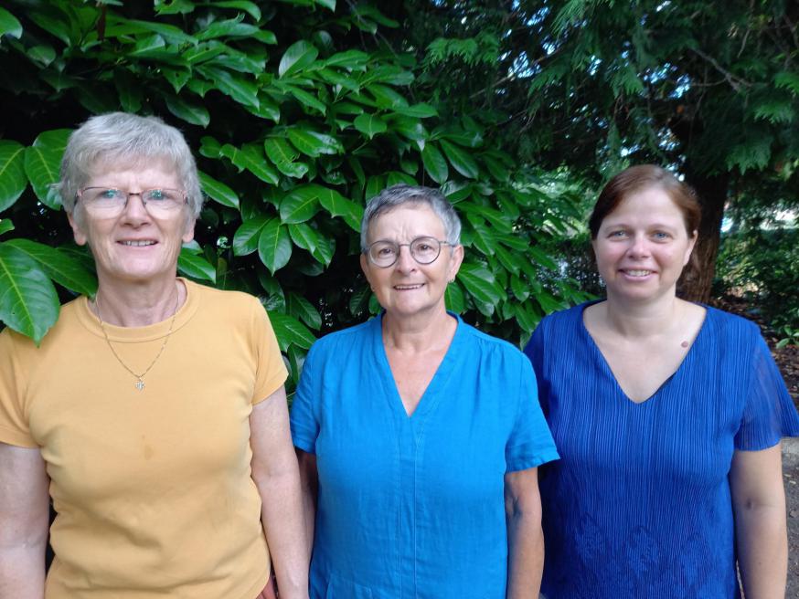 v.l.n.r. Chris, Maria, Marianne © PEPA