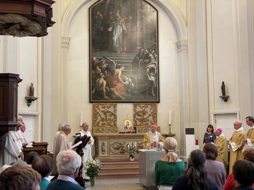 Synodale bijeenkomst aartsbisdom Mechelen-Brussel op pinkstermaandag 2022 © rr