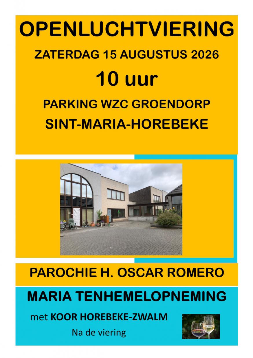 Openluchtviering WZC Groendorp Horebeke 