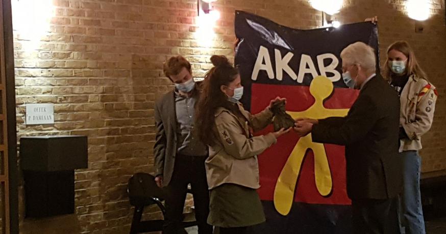 De Damiaanprijs 2021 gaat naar de scoutsgroep Akabe uit Heverlee die zich inzet voor kinderen en jongeren met een mentale beperking © Damiaan Vandaag De Damiaanprijs 2021 gaat naar de scoutsgroep Akabe uit Heverlee die zich inzet voor kinderen en jongeren met een mentale beperking © Damiaan Vandaag