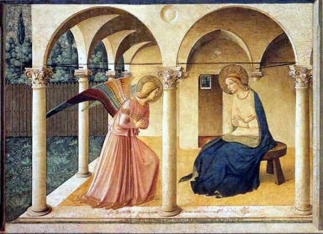 Fra Angelico: Annunciatie  