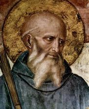 De heilige Benedictus © Fra Angelico