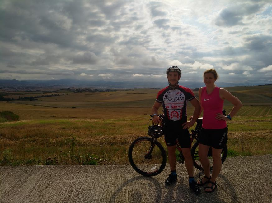 Jasper en Anouk op de Camino Francés © Jasper De Jaeger