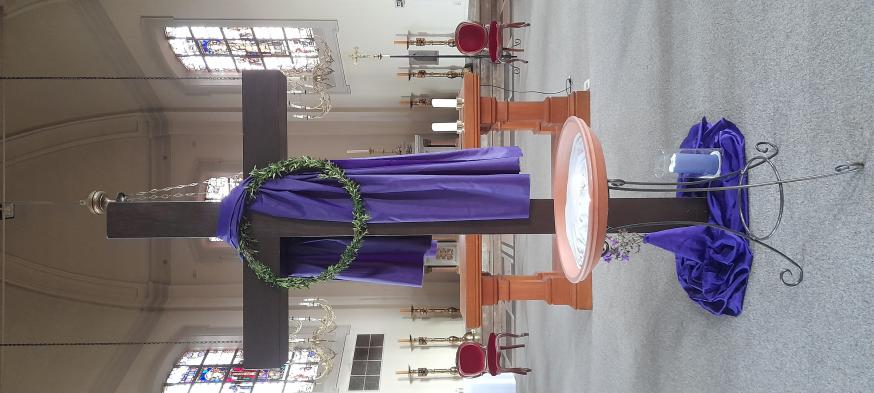 Goede Vrijdag in de kerk van Oostakker 2022  © PM