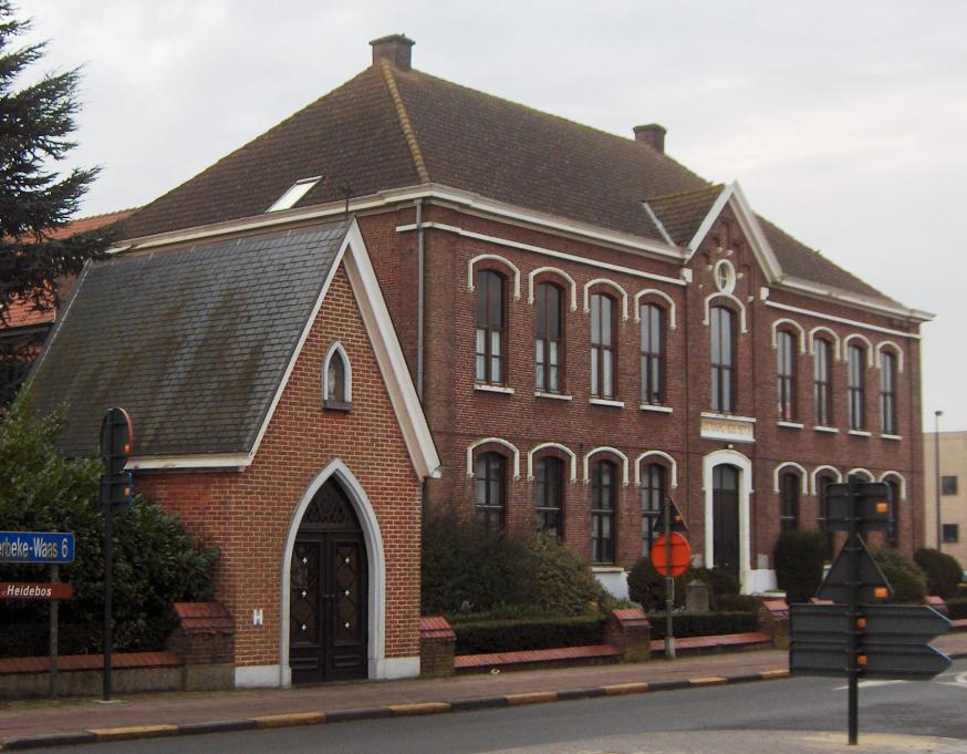 Kapel aan Rustoord De Mey in Wachtebeke © BavoPar