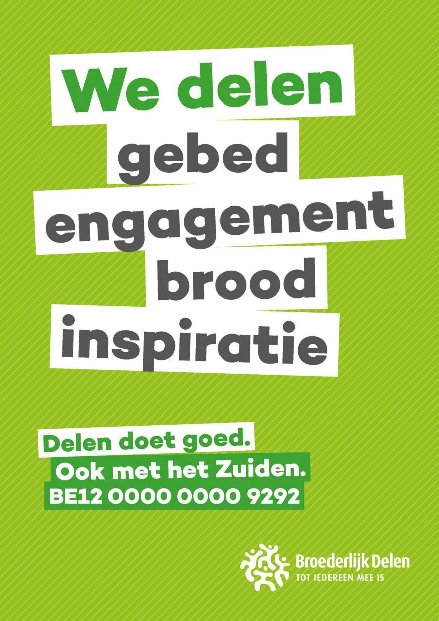 Gebed en tafel delen © Broederlijk Delen