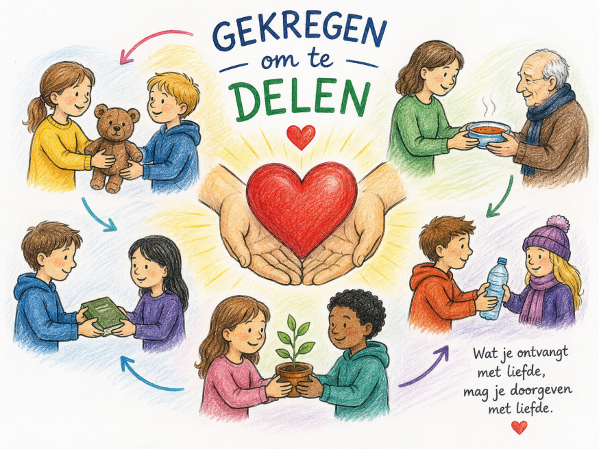 Gekregen om te delen 