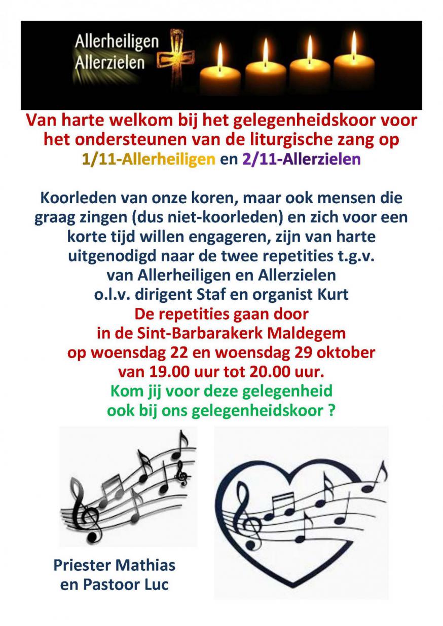 Gelegenheidskoor © Parochie Maldegem