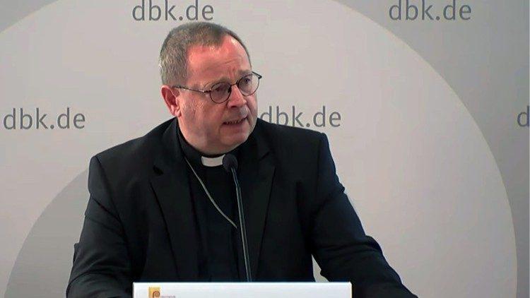 Bisschop Georg Bätzing, voorzitter van de Duitse Bisschoppenconferentie (BKD) © Vatican Media