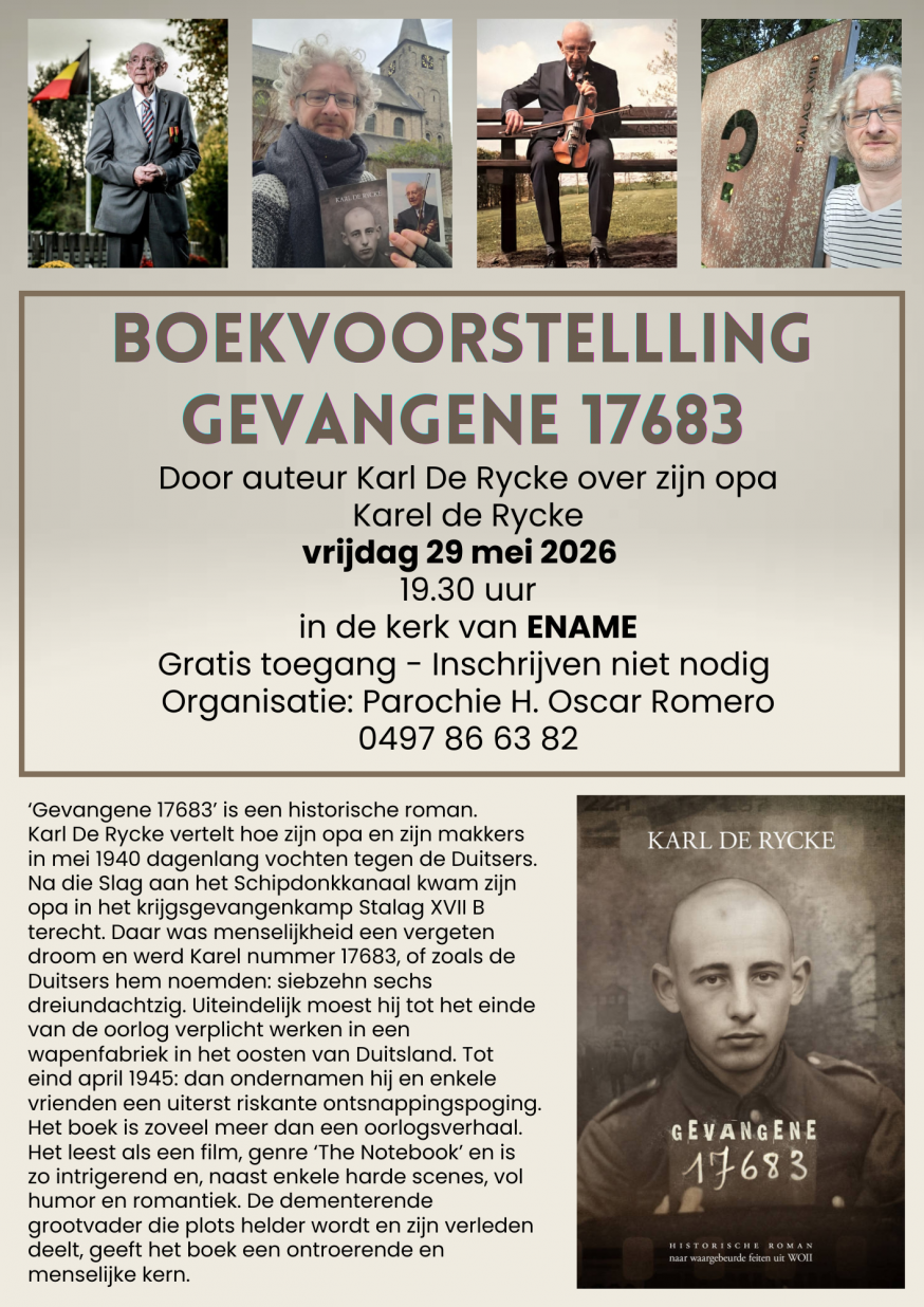 Boekvoorstelling Karl De Rycke 