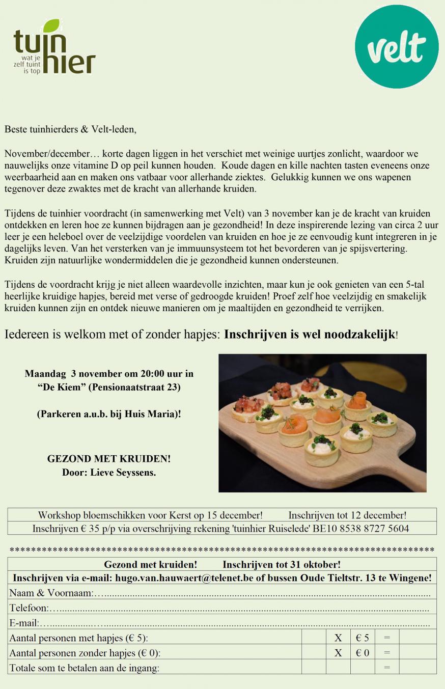 Tuinhier kruiden 