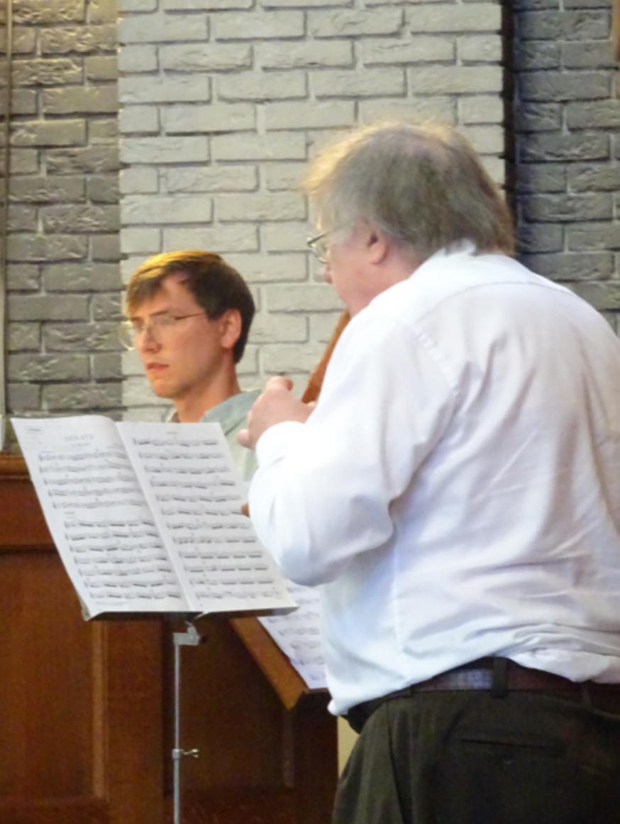 Gilbert Schyvens en Tom Van Der Plas zullen ons op zondag 3 mei melodieus verwennen © Marjo Perry