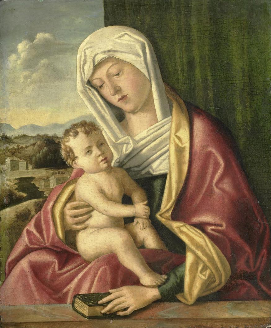 Maria met kind door Giovanni Bellini 