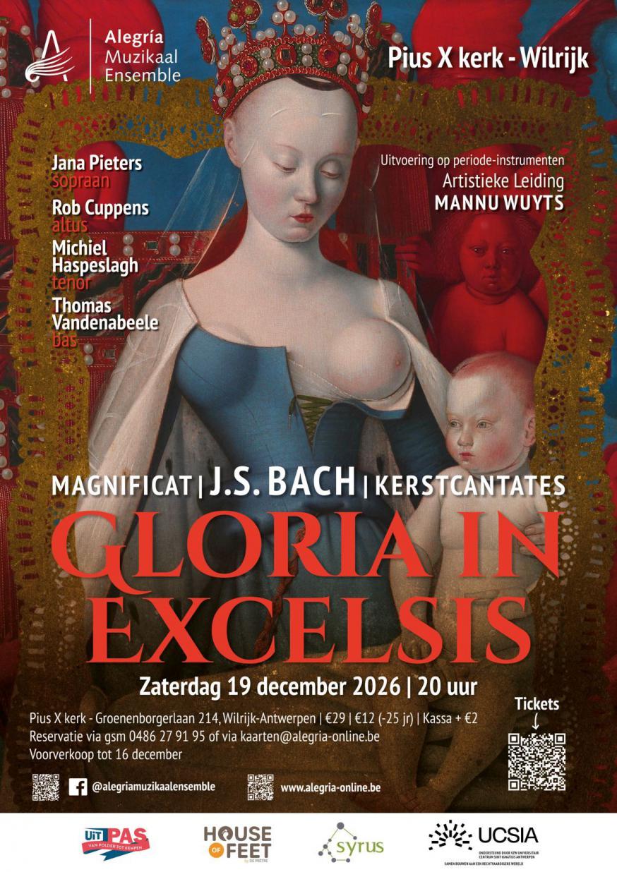 affiche kerstconcert Pius X 