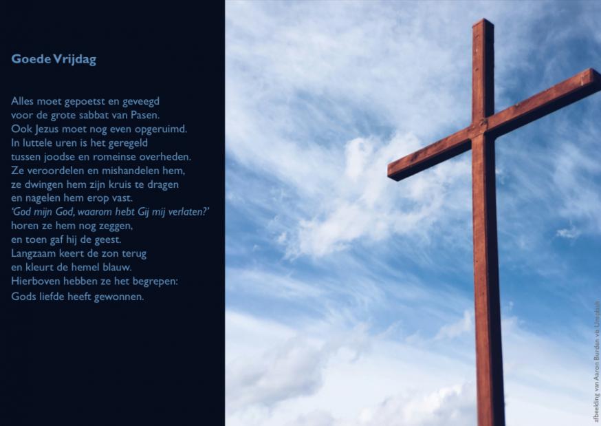 Goede Vrijdag-gebedskaart 