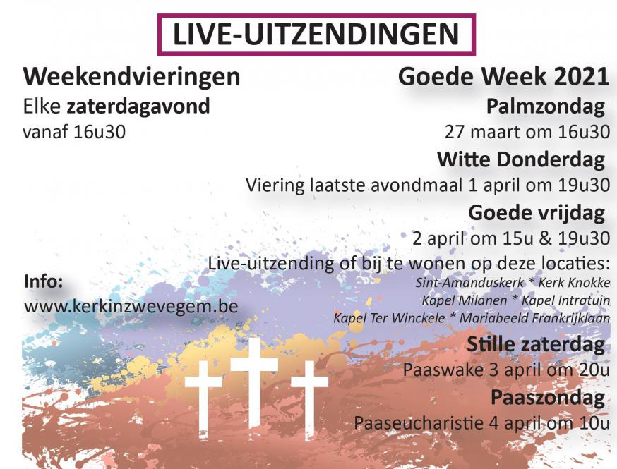 Goede week in Kerk in Zwevegem © Kerk in Zwevegem / Communicatie Goede week in Kerk in Zwevegem © Kerk in Zwevegem / Communicatie