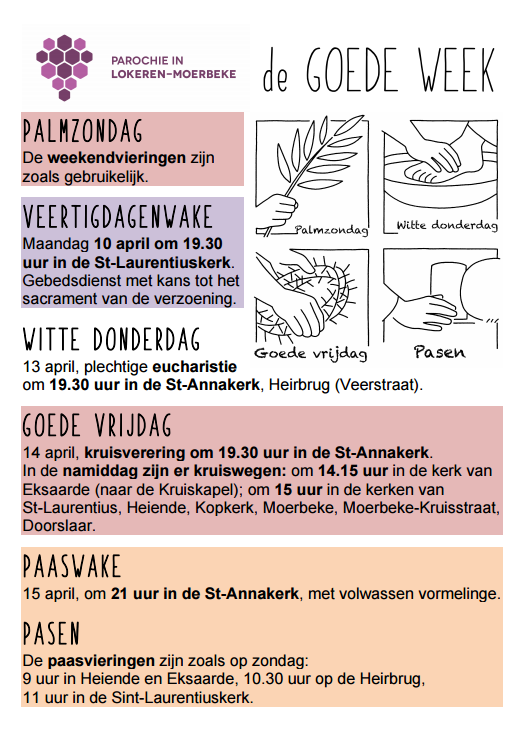 Folder van de Goede Week 