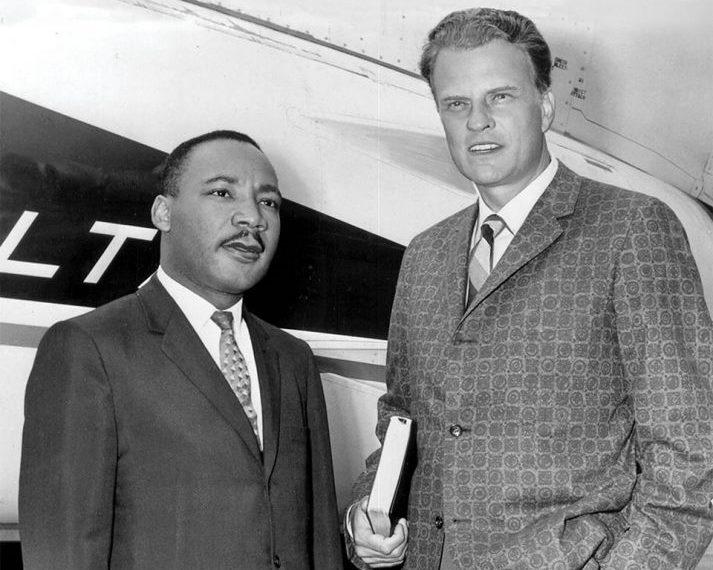 Met Martin Luther King © Billy Graham Evangelistic Association