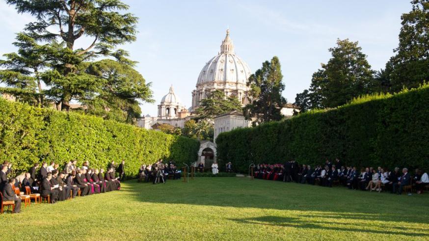 De tuin van het Vaticaan © Vatican Media De tuin van het Vaticaan © Vatican Media
