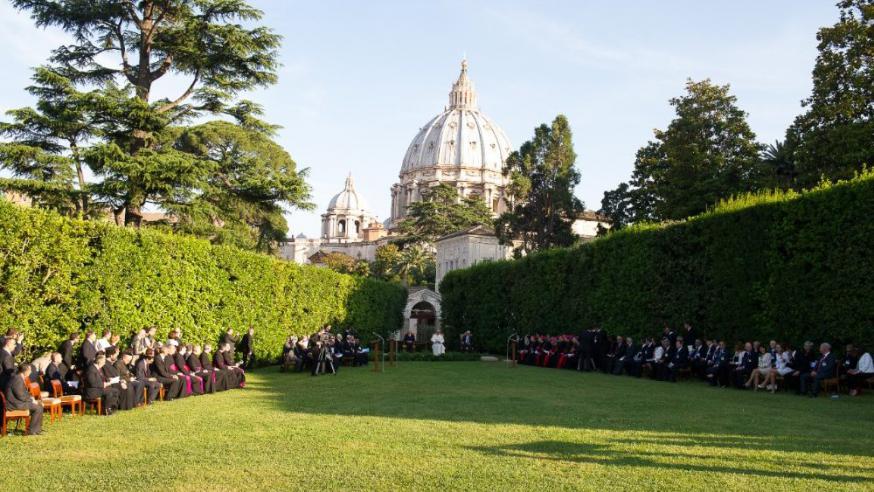 De tuin van het Vaticaan © Vatican Media