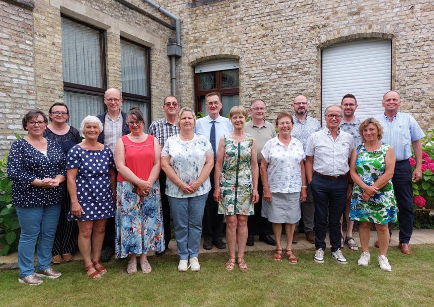 Het Team van de pastorale eenheid. 