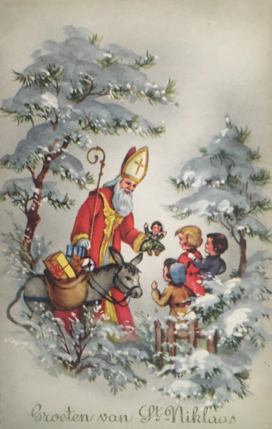 Groeten van Sinterklaas. © Luc Damen