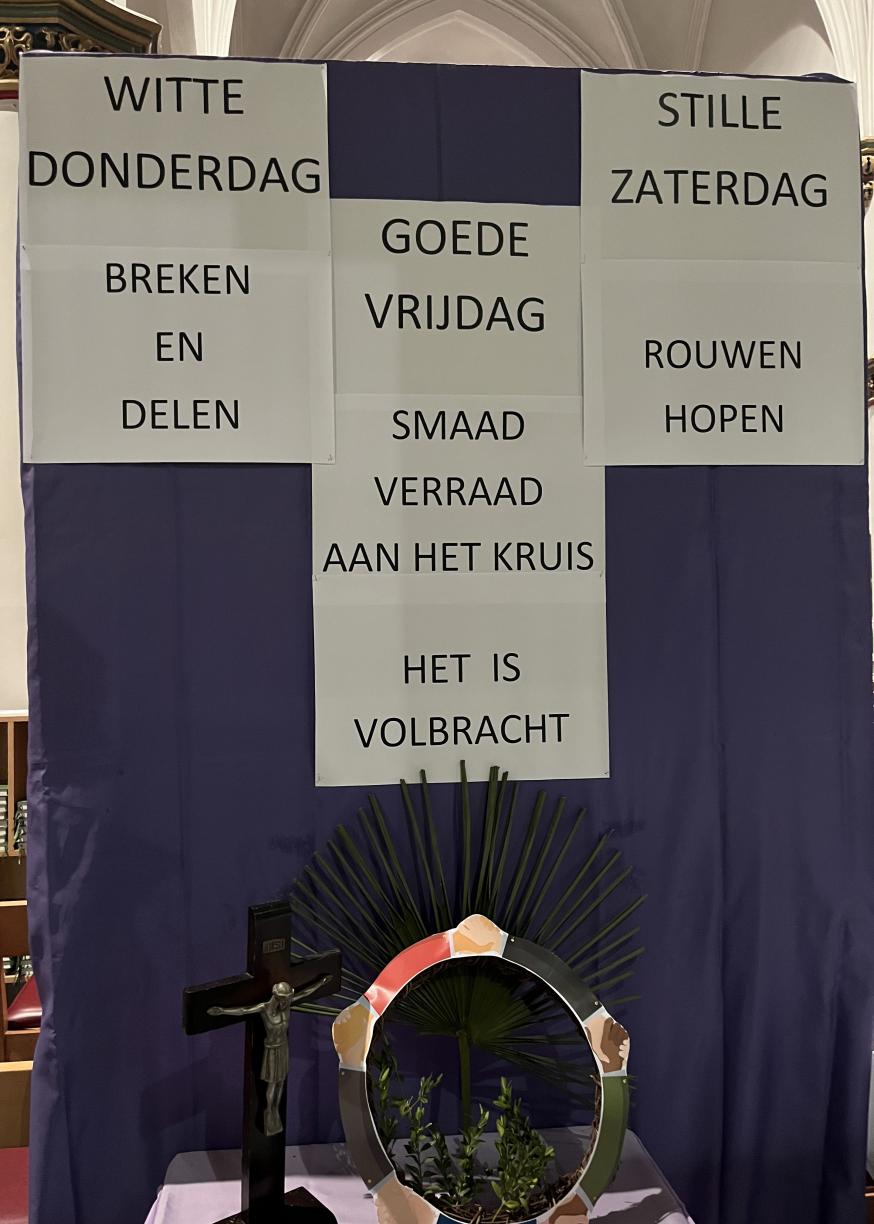Grote affche BD Goede Week © Broederlijk Delen