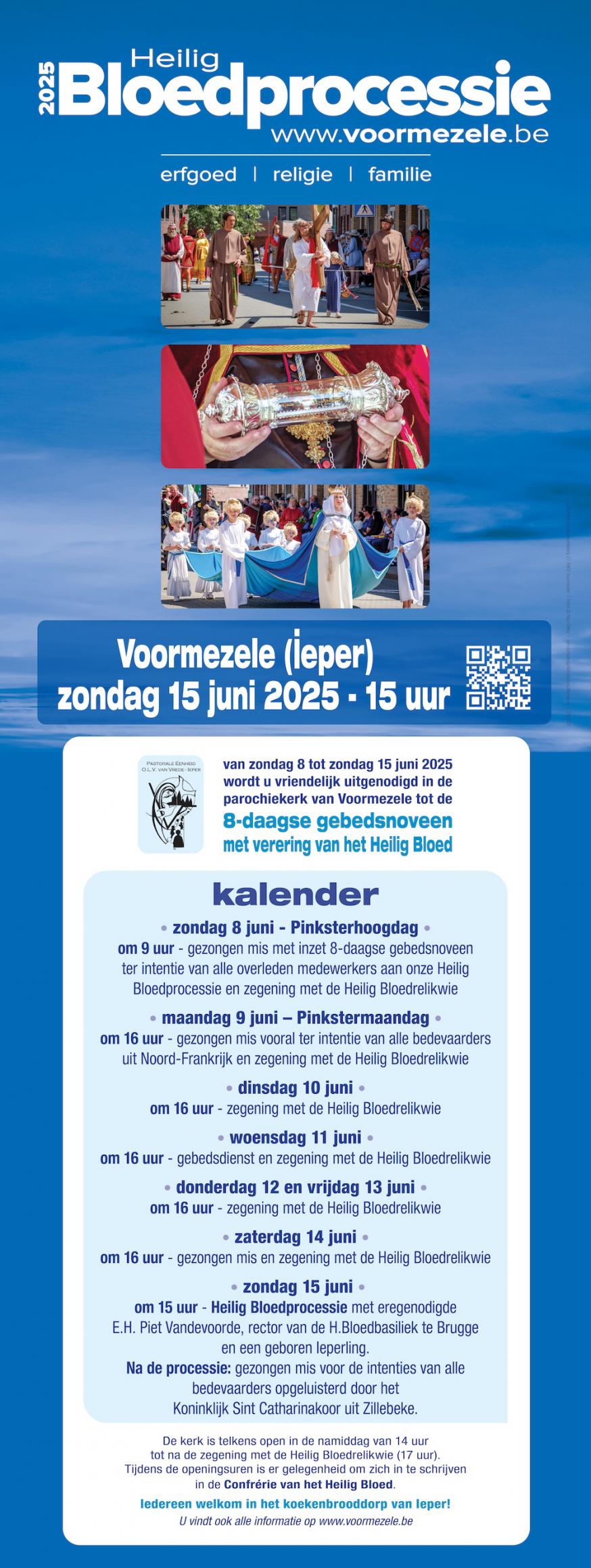 Heilig Bloedprocessie, Voormezele 