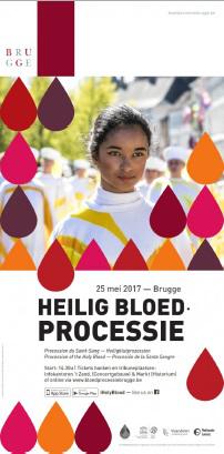 De affiche van de Heilig Bloedprocessie 2017 © NG