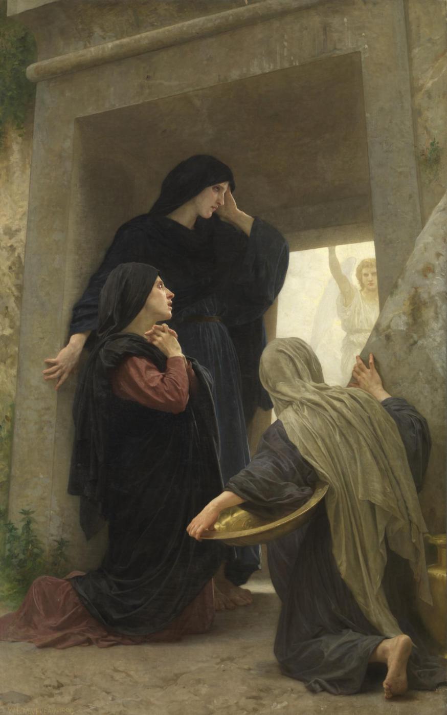 Heilige vrouwen bij het graf -- William Bouguereau © KMSKA