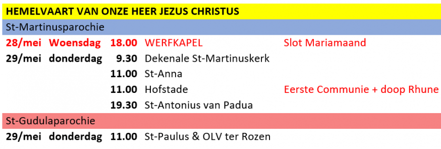 Hemelvaart 