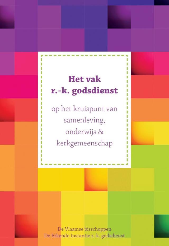 Cover van de nieuwe brochure van de Vlaamse bisschoppen en de Erkende Instantie rooms-katholieke godsdienst © IPID