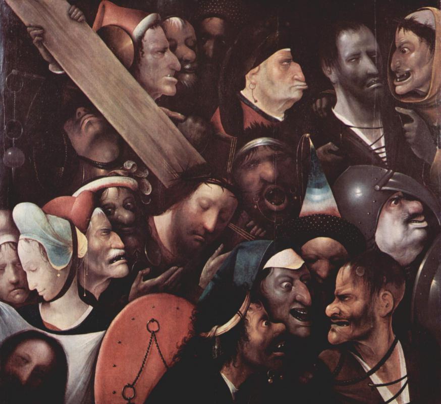 Kruisdraging Hieronymus Bosch © Hieronymus Bosch or follower / Public domain / Wikimedia Kruisdraging Hieronymus Bosch © Hieronymus Bosch or follower / Public domain / Wikimedia