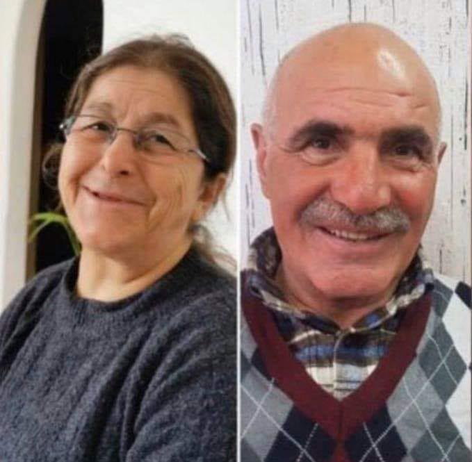 Hourmouz Diril en zijn vrouw Șimoni zijn sinds 11 januari verdwenen in het christelijke dorp Meer in de Turkse provincie Hakkâri © RR Hourmouz Diril en zijn vrouw Șimoni zijn sinds 11 januari verdwenen in het christelijke dorp Meer in de Turkse provincie Hakkâri © RR