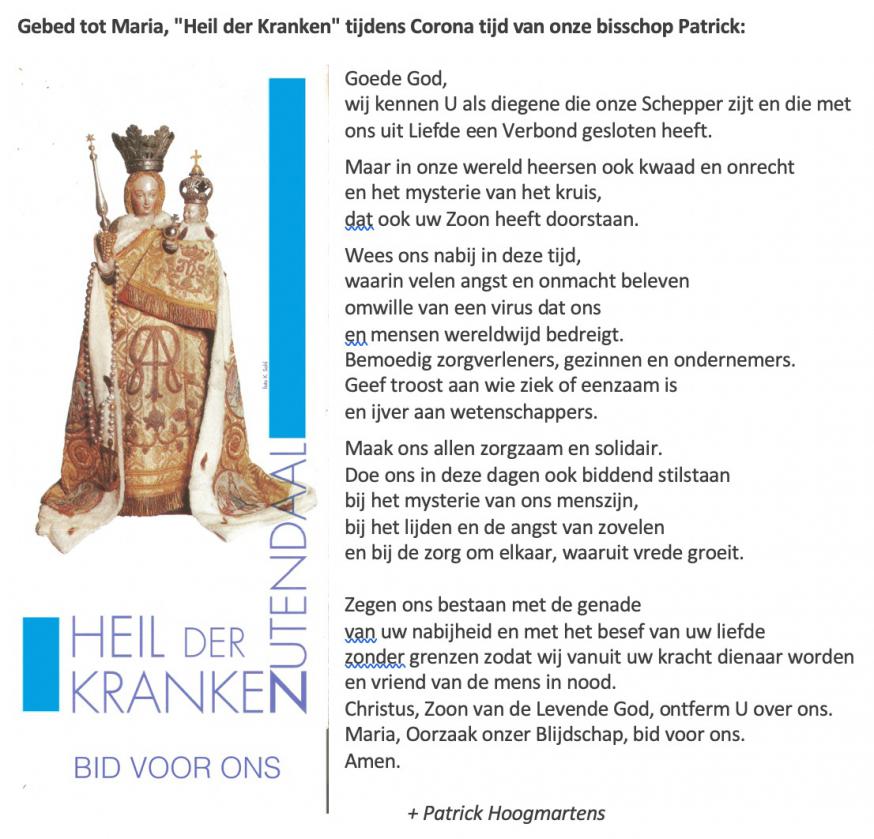 gebed © federatie Zutendaal