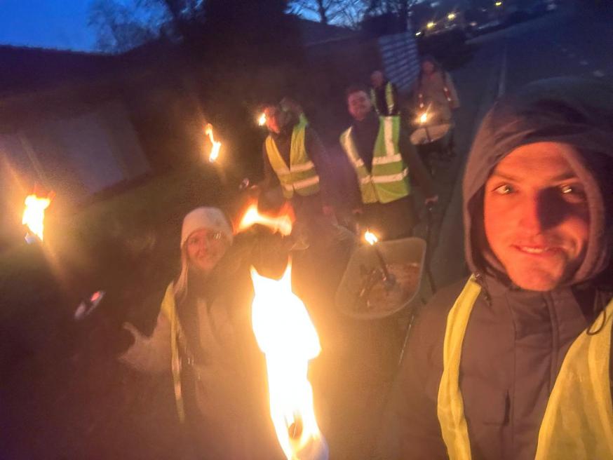 Fakkeltocht 6 © Parochie Sint-Antonius Abt