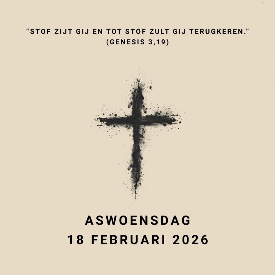 De veertigdagentijd begint met Aswoensdag 