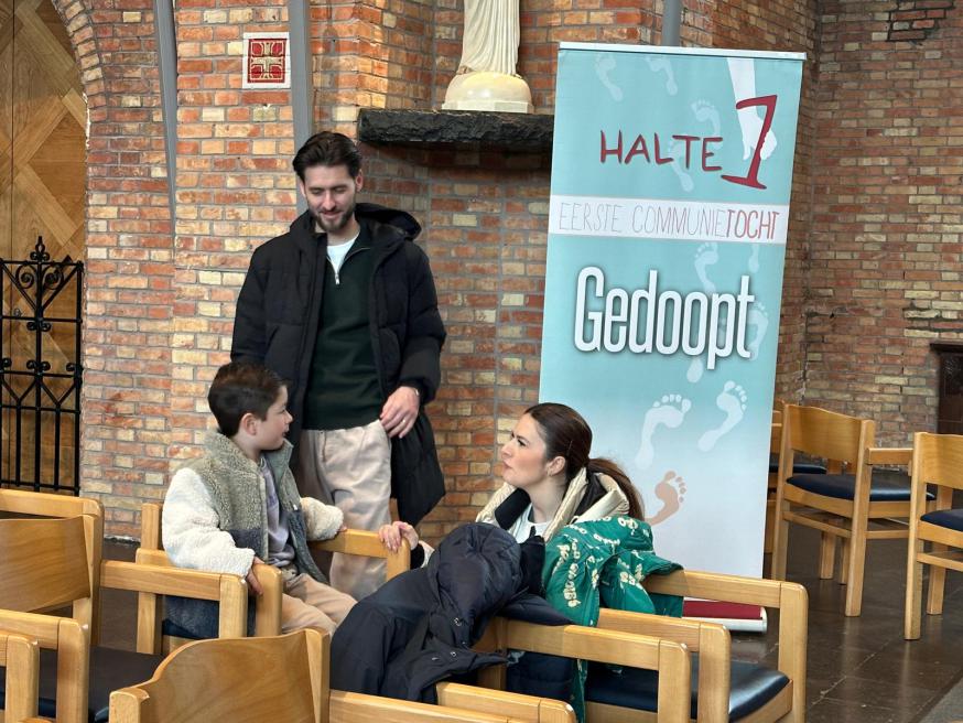 eerste communietocht 