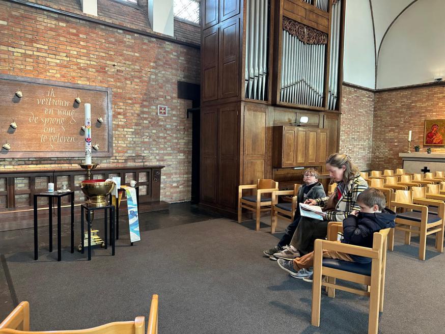 eerste communietocht 