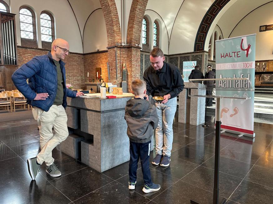 eerste communietocht 