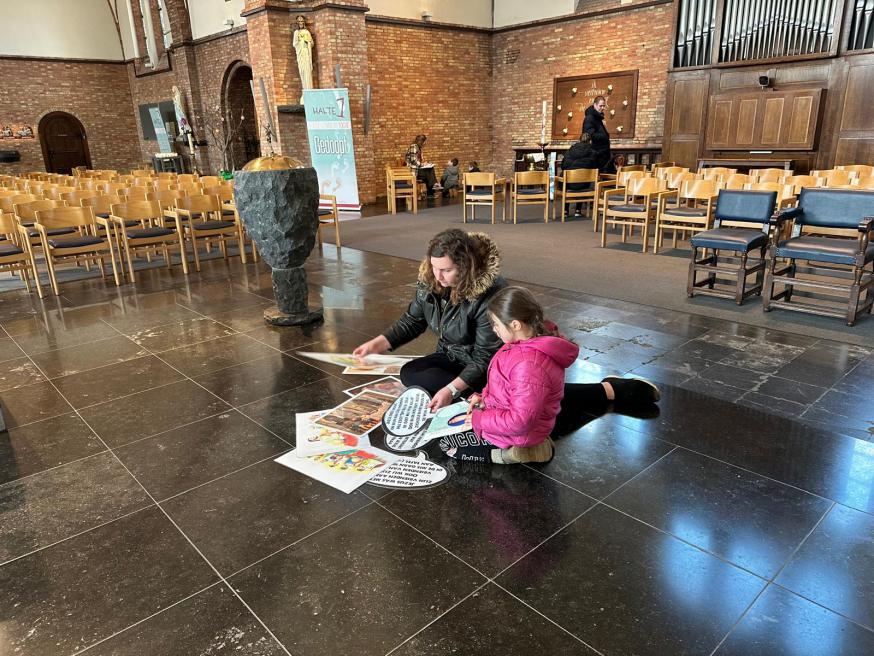 eerste communietocht 