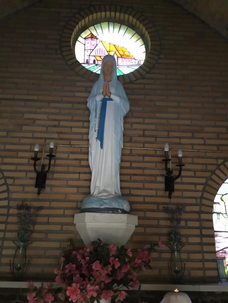 Mariabeeld in Banneuxkapel Korspel © A.S.