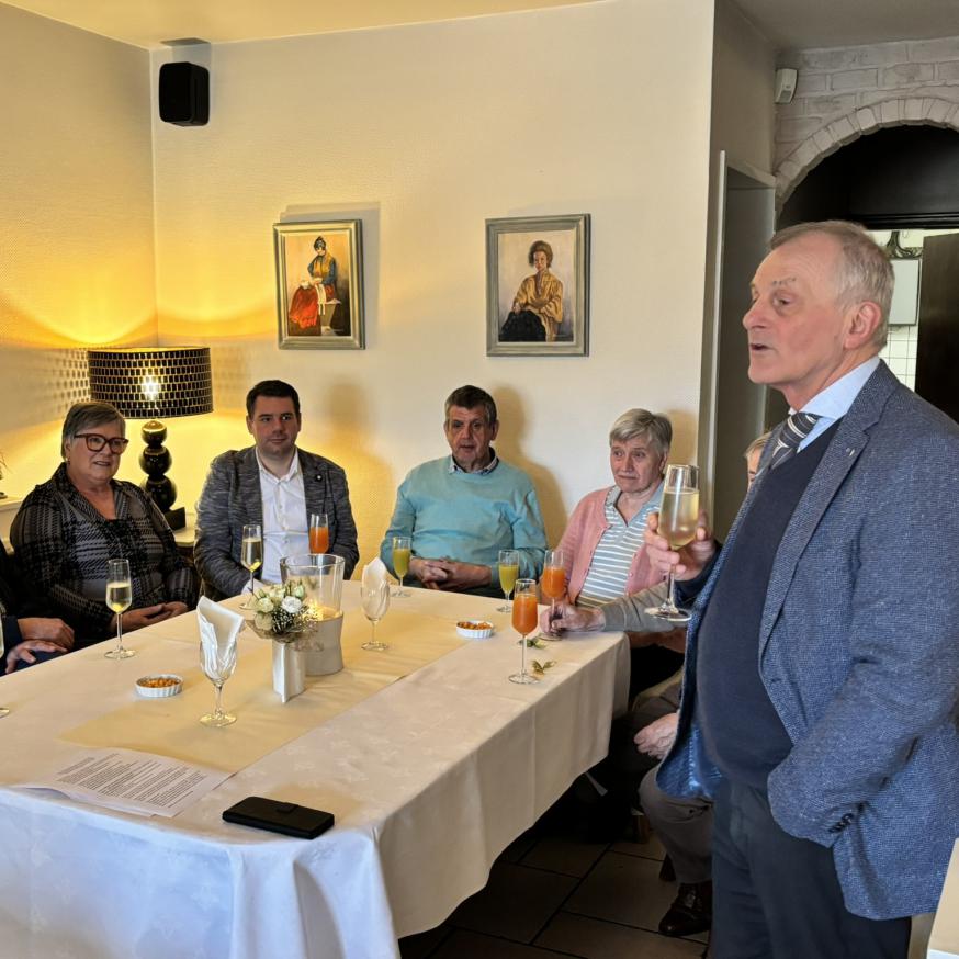 Tony Poorters kijkt terug op een driedubbel jubileum 