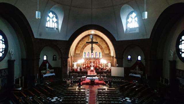 Het koor is de gebedsruimte voor de byzantijnse ritus - een kerk in de kerk 