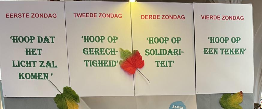 Advent vierde zondag 2025 © Welzijnszorg